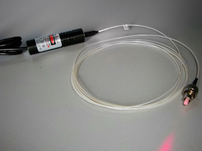 红光光纤激光器 650nm 5mW~30mW 光纤耦合激光器 单模 FC接口
